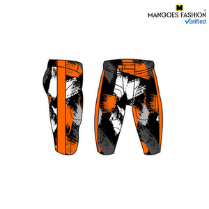 Uniforme de fútbol americano con cuello en V, cómodo y con logotipo personalizado, Impresión de doble capa, malla para jóvenes, venta al por mayor - Product Image 6