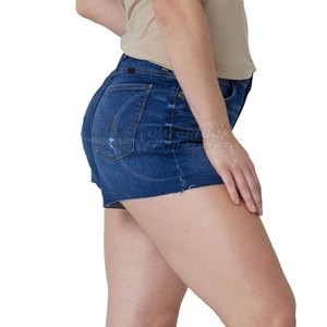 Pantalones cortos vaqueros de alta calidad para mujer, duraderos y transpirables con excelente diseño, los mejores pantalones cortos con patrón caliente - Product Image 3