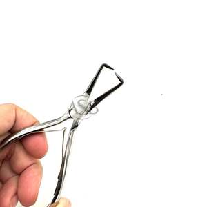 Pince à micro-anneau en acier inoxydable Outils d'extension de cheveux Matériau en acier inoxydable pour extensions de cheveux et perles - Product Image 5