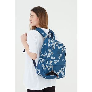 Zaino scuola nero Unisex in tessuto impermeabile