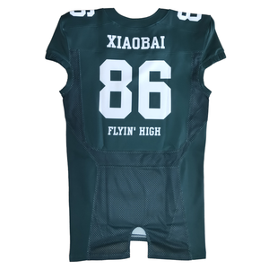 Uniforme juvenil de fútbol americano, conjunto de Jersey de poliéster transpirable, ropa de sublimación de talla grande para jóvenes, cómodo y transpirable - Product Image 2