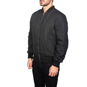 Blouson bomber décontracté pour homme, offrant une doublure douce, une forme moderne et une chaleur fiable pour les habitudes quotidiennes de vêtements d'extérieur. - Product Image 3
