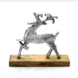 Vajilla de aluminio de diseño estándar, Reno para Navidad, Reno antiguo de cobre decorativo para decoración del hogar - Product Image 4