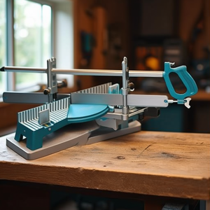 Perfect III Miter <b>Saw</b> with 550 mm Blade Length 120 mm Cutting Height and 400 mm Table Length Die-Cast/Plate Die-Cast - Product Image 3