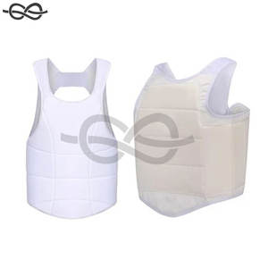 Protecteur de poitrine de karaté en cuir haute performance pour hommes équipement de protection de boxe extrême pour l'entraînement et la compétition d'arts martiaux - Product Image 2
