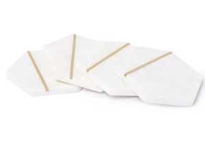 Posavasos de Mármol Únicos de Alta Calidad, Juego de 4 Platos, Salvamanteles Redondos para Tazas de Té, Diseño Moderno y Elegante, Vajilla Cuadrada para el Hogar - Product Image 5