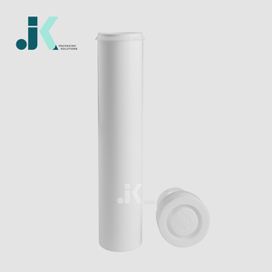 HDPE Packaging Effervescent Tube 20 <b>pill</b> White good quality M0330 Vietnam Plastic Factory Cheap Price - Product Image 3