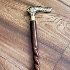 Bastón de Trekking Plegable de Madera Hecho a Mano de la Mejor Calidad, con Orientación para Zurdos, de la India, al Mejor Precio - Product Image 2
