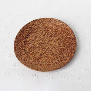 Platos de cocina de primera calidad, juego de platos de comedor de madera de coco, vajilla ecológica, platos de madera - Product Image 2