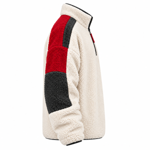 <b>Men</b> Oversize Polar <b>Sherpa</b> <b>Jacket</b> Offers Plush Warmth Roomy Fit And Comfortable Construction For Cold Weather Everyday Activities - Product Image 4