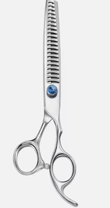 Soins personnels ciseaux à effiler les cheveux en acier inoxydable enduit personnalisé barbiers accessoires de salon ciseaux à cheveux - Product Image 2