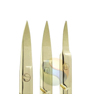 Tijeras para Cutículas de Precisión, Herramienta de Manicura de Acero Inoxidable, Tijeras para Cutículas Curvas EliteEdge |   Uñas Profesionales - Product Image 4