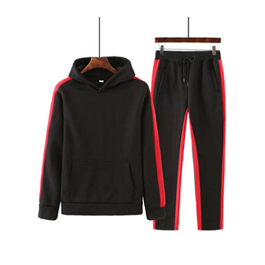 Chándal de algodón 100% de alta calidad personalizado, conjunto de chándal para correr, chándal con cremallera completa para hombre - Product Image 5