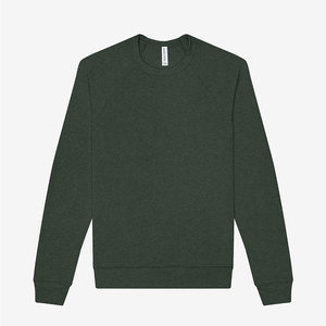 Sweat-shirt à col rond en mélange pour hommes Pull-over en polaire Homme Vêtement teint Beach Wash Sweat-shirt à col rond Doux Confortable - Product Image 3