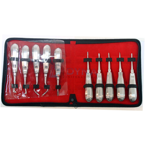 ชุดลิฟต์ช่องปาก10ชิ้นชุดเครื่องมือกำจัดปลายรากฟันแบบแมนนวล - Product Image 3