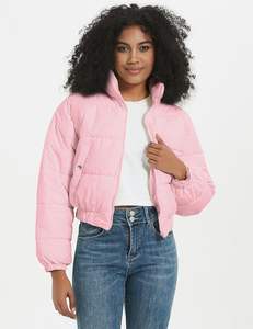 Dernier modèle coupe parfaite de qualité supérieure et meilleure vente professionnelle pour les vestes Crop Puffer pour femmes - Product Image 3