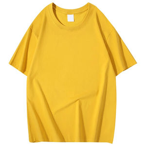 Camiseta de algodón de gran tamaño para hombre con hombro caído, peso pesado, ropa de calle en blanco, cuello redondo - Product Image 5