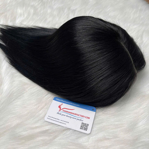Perruque Bob en Cheveux Humains Vietnamiens Lisses et Raides 5x5 HD avec Fermeture, Extensions de Cheveux pour Femmes Noires - Product Image 1