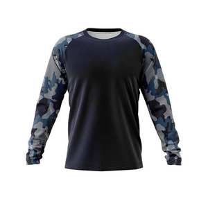 Chemise de pêche pour hommes avec logo personnalisé pour l'extérieur Chemises de pêche en polyester à manches longues avec sublimation et évacuation de l'humidité Chemises de pêche pour hommes - Product Image 1