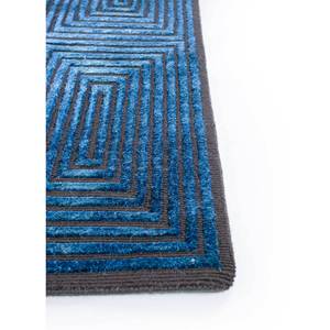 พรมขนสัตว์ผสมไหมถักมือสีเบจและสีน้ำตาลลายเรขาคณิต ผ้าฝ้ายออร์แกนิกสำหรับห้องนั่งเล่น พรมปูพื้นบ้าน/ทางเดิน-Aiws-3007 - Product Image 4