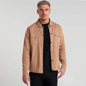 Chemise cargo à manches longues personnalisée pour hommes Chemise multi-poches à manches longues zippée pour hommes - Product Image 2