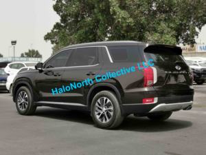 Hyundai Palisade SUV 2020, occasion, faible kilométrage, boîte automatique, pneus R18, couleur foncée, Euro VI, essence, conduite à gauche, d'origine japonaise - Product Image 4