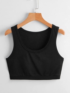 Sweat-shirt à capuche à cordon de serrage pour femme, uni, hiver, automne, logo sur le devant, débardeur, sport, gym, entraînement, manches longues - Product Image 5