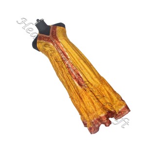 SD001 Sari de seda india y pakistaní para mujer Hippy Ibiza Boho 2024 colección estilo Hippie Sari indio - Product Image 5