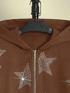 Oem Wholesale Rhinestone Hoodie Plus Size <b>Men</b> Hoodies & Sweatshirts High Quality top <b>Pullover</b> <b>Men</b> Rhinestone Hoodies - Product Image 3