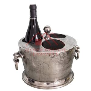 Champagne Nickel Plated <b>Ice</b> <b>Bucket</b> Wine Solid Aluminum <b>Gold</b> Wine Cooler for Bar Party Decor/Large Beverage Tub - Product Image 4