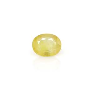 Zafiro Amarillo Natural - 4.81 Quilates, Facetado con Corte Oval y Marquise, Gema de Topacio Azul Creada en Laboratorio - Product Image 1