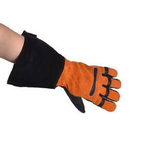 ถุงมือป้องกันมือทำงานถุงมือดับเพลิงหนังสินค้ามาใหม่ - Product Image 4