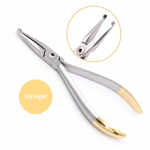 Juego de 16 Alicates de Ortodoncia Profesionales de Alta Calidad con Mango Dorado para Cortar en el Extremo Distal, Accesorios para Equipos de Terapia Oral - Product Image 3