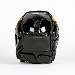 Protector de Cabeza de Cuero para Niños Fly Boxing, Diseño Clásico con Logotipo Personalizado, Protector de Cabeza con Cordones para Esquí y Equitación, Equipo de Sparring - Product Image 4