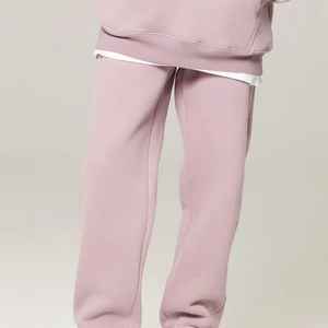 Custom Manufacturer Streetwear Jogger Acid Wash Man Trousers French Terry Cotton Sun Faded <b>Rhinestone</b> Sweat Pants - Product Image 2