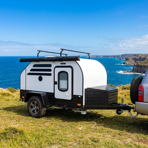 Remolque de Campamento Todoterreno Tipo Lágrima 4x4, Mini <span class=keywords><strong>Caravana</strong></span> Ligera para Viajes y Aventuras al Aire Libre - Product Image 1