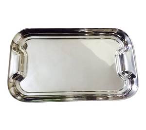 Bandeja de servicio de metal con acabado negro ecológico Bandeja de metal rectangular para bandeja de servicio de bebidas - Product Image 3