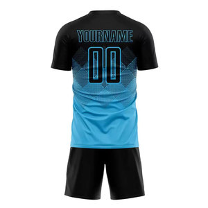 Logo personnalisé et nom de l'équipe, ensemble d'uniformes de football, derniers vêtements d'entraînement et de sport avec impression du nouveau modèle - Product Image 3