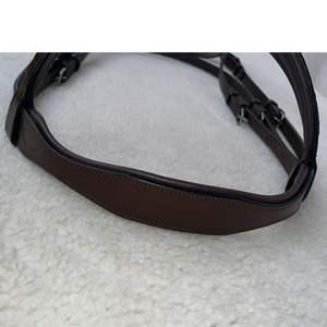 Bridon d'équitation en cuir artisanal de style anglais avec sangles réglables et contrôle sécurisé, taille 2x3x2m - Product Image 4