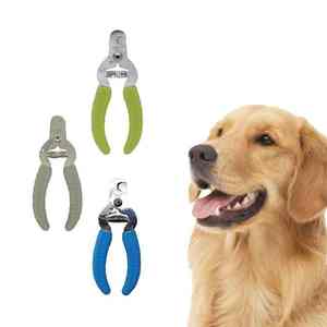 Coupe-ongles de toilettage pour animaux de compagnie à poignée souple confortable Instrument vétérinaire réutilisable fabriqué en acier inoxydable pour les ongles de chien et de chat - Product Image 1