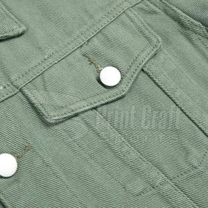 Veste en jean pour homme à manches longues, nouvelle arrivée, fabrication en usine, vente en gros personnalisée, veste en jean d'hiver pour homme - Product Image 6