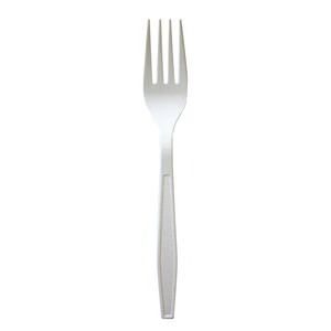 Boardwalk 7.09 Pulgadas Cubiertos Desechables de Plástico Polipropileno Blanco Resistente para Oficina o Fiestas, 1000 Unidades por Caja - Product Image 1