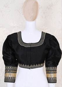 Chemisier ethnique fantaisie traditionnel prêt à porter élégant et confortable Blouses de créateurs Style et confort CombinéA54 - Product Image 2