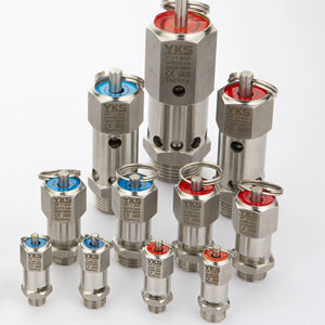 Válvula de Seguridad de Acero Inoxidable con Certificación CE |   Tipo Sellado |   Conexión de 1/2″ |   Presión de 2-19 bares |   316L |   Válvula de Alivio de Presión - Product Image 1