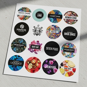 Hoja de etiquetas adhesivas rectangulares reciclables imprimibles para etiquetado y decoración de productos alimenticios al por menor de oficina - Product Image 2