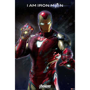 Póster de Avengers Endgame - Impresión Digital con Gráfico 'I Am Iron Man' - Product Image 2