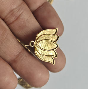 Luxury Awesome Handmade Natural Metal Brass Gold Plated Pyramid Shape 10To15MM Vintage Bangle Jewelry Anniversary Gift for Wife - Product Image 2