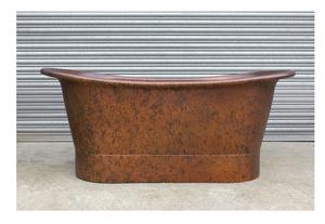 Baignoire Btah royale en cuivre haute vente baignoire Btah en cuivre pur de qualité supérieure élégante pour la maison hôtel salle de bain utilisation Perpouse de bain - Product Image 5