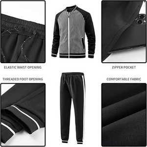 Chándal de hombre 2025 Color sólido de alta calidad hecho por Stitchmode Chándales unisex transpirables - Product Image 2