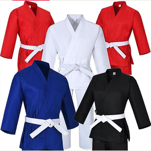 Uniformes d'arts martiaux imprimés avec dispositif extensible avec logo personnalisé pour entraînement de karaté et vêtements de combat à vendre - Product Image 1